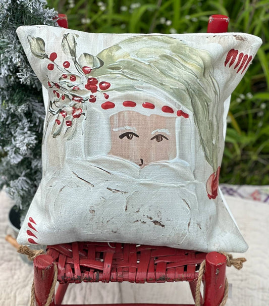 Southern Cotton Mill - GA Santa 2023 Pillow