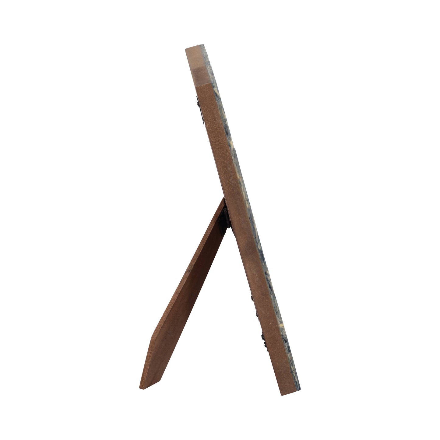 Sagebrook Home - Photo Frame - Blue/Ivory Resin Woven, 4x6 in.