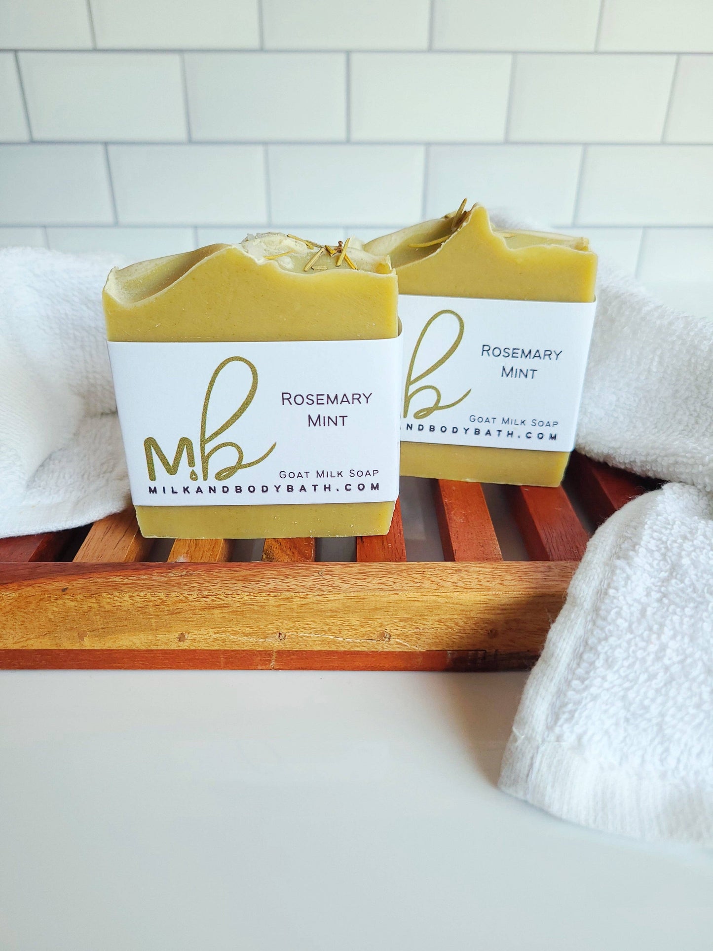 Rosemary Mint Goat Milk Soap