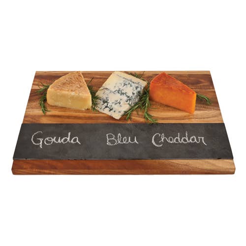 Twine - Wood & Slate Cheese Board