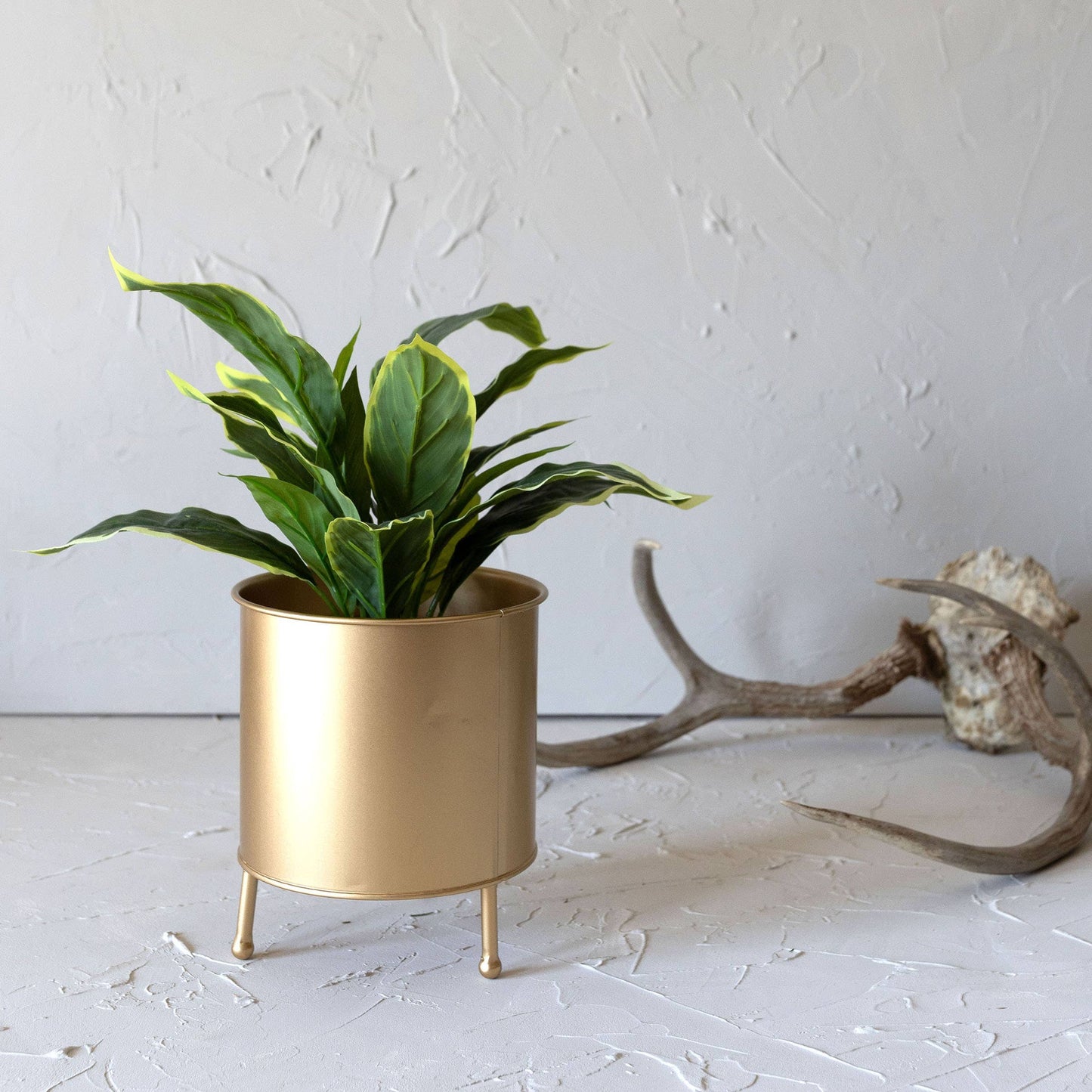 Atticus Planter Brass