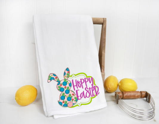 Hoppy Easter Kitchen Towel