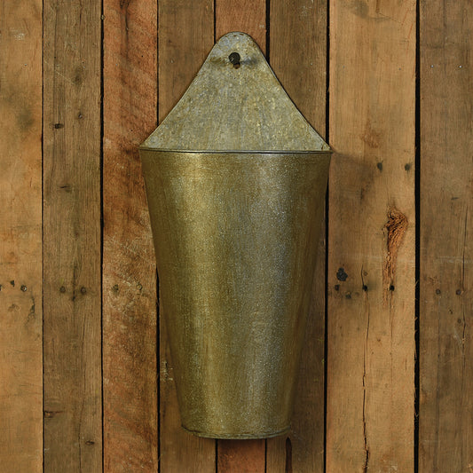 Avery Iron Wall Bucket- Medium