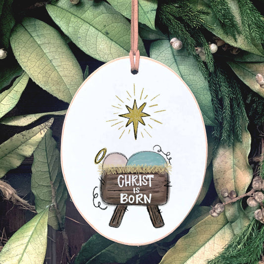 Christ Is Born, Christmas Ornament, Gift Giving, Ornamental