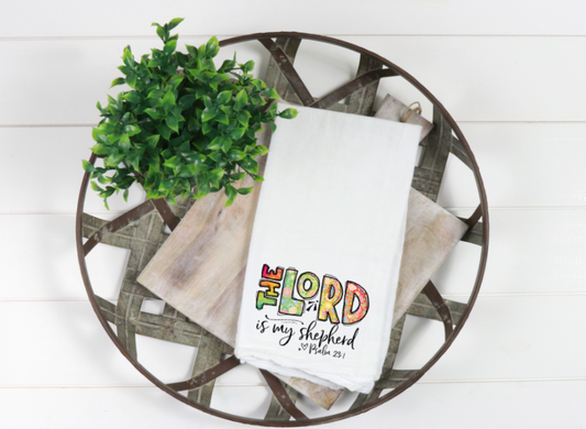 Lord Is My Shepherd Kitchen Towel
