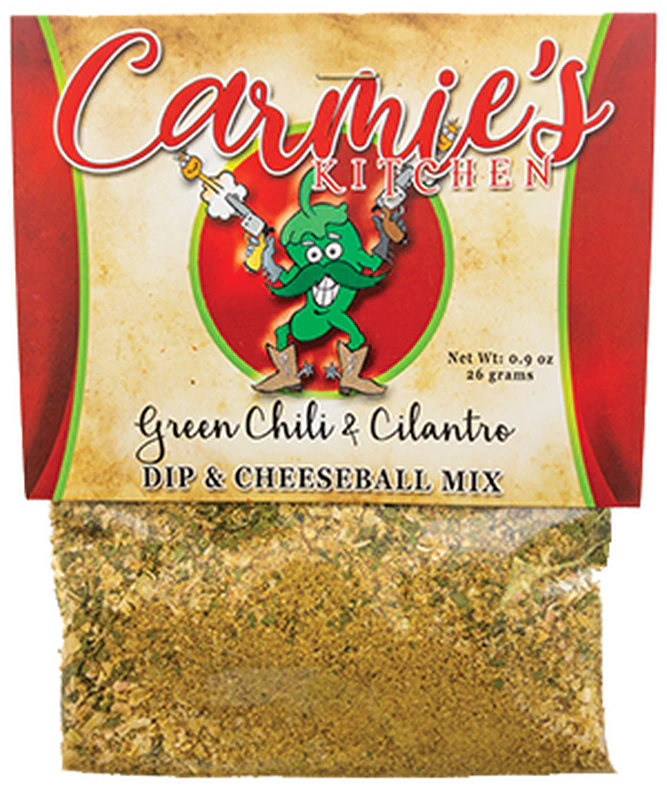 Green Chile and Cilantro Dip Mix