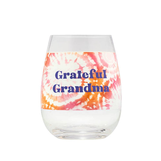 Wine Glass - Grateful Grandma