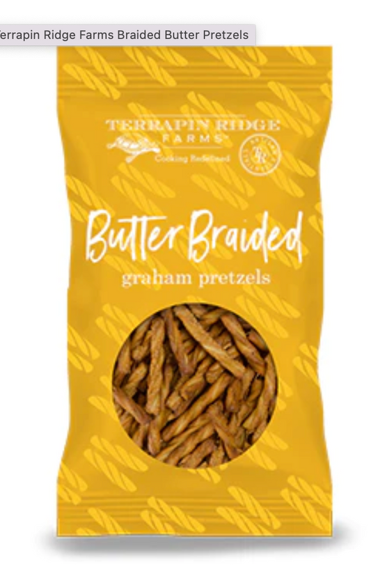 Butter Braided Twist Pretzel 8oz