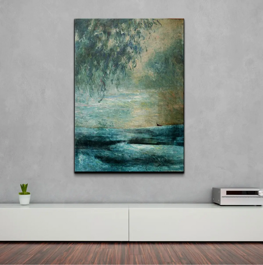 BX Abstract XXVIII' Oversized Canvas Wall Art