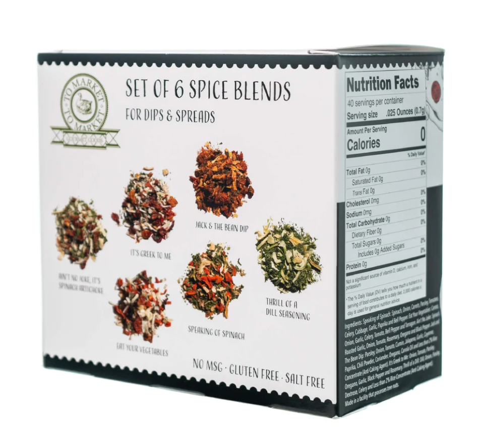 Set of 6 Spice Blends