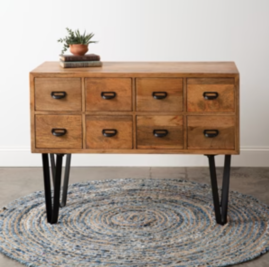 Eames Console Eames Hard Wood Console – The Prickly Pear