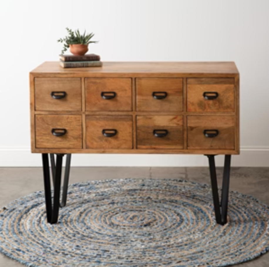 Eames Hard Wood Console