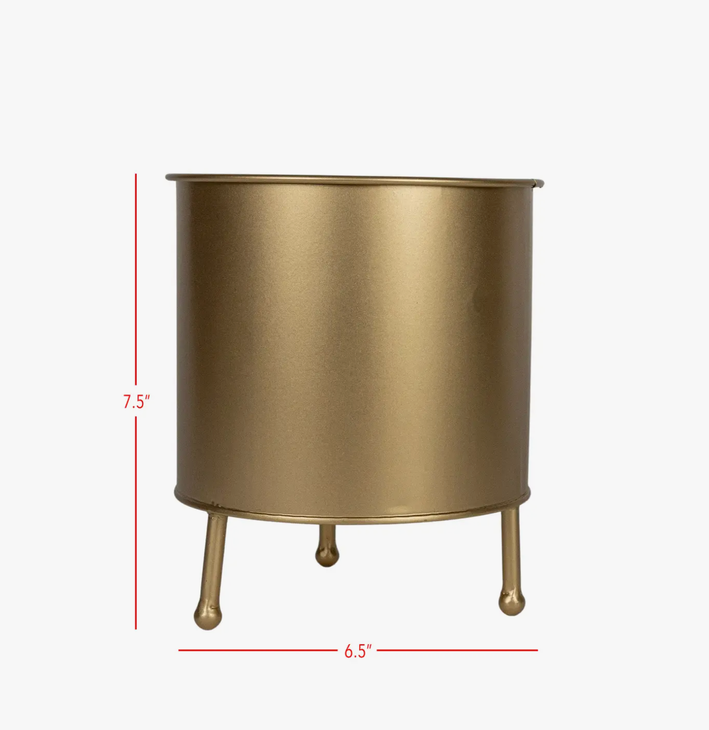 Atticus Planter Brass