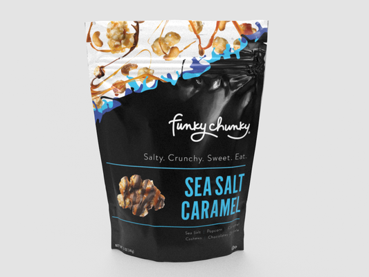 Sea Salt Caramel 5oz Bags | Chocolate Popcorn
