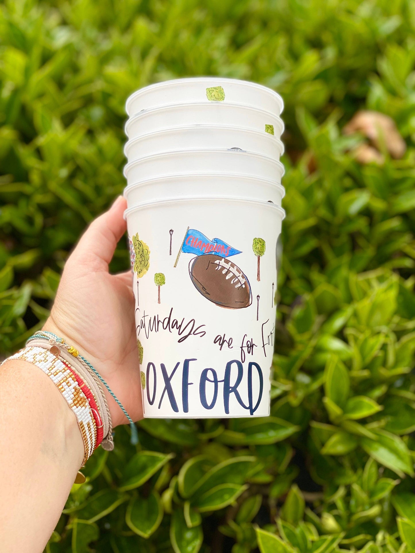 Ole Miss Reusable Party Cups